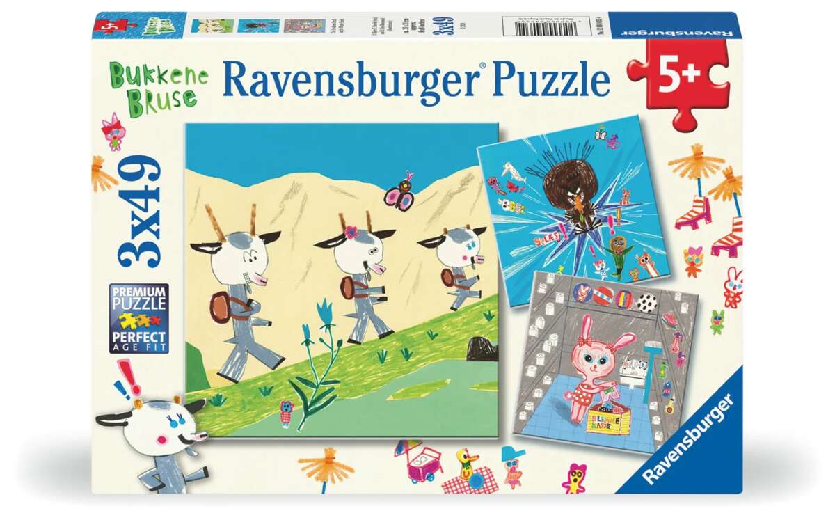 Ravensburger Puzzle Bukkene Bruse puslespill