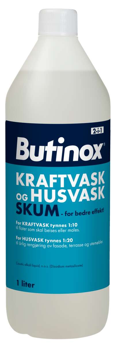 Butinox kraftvask og husvask skum