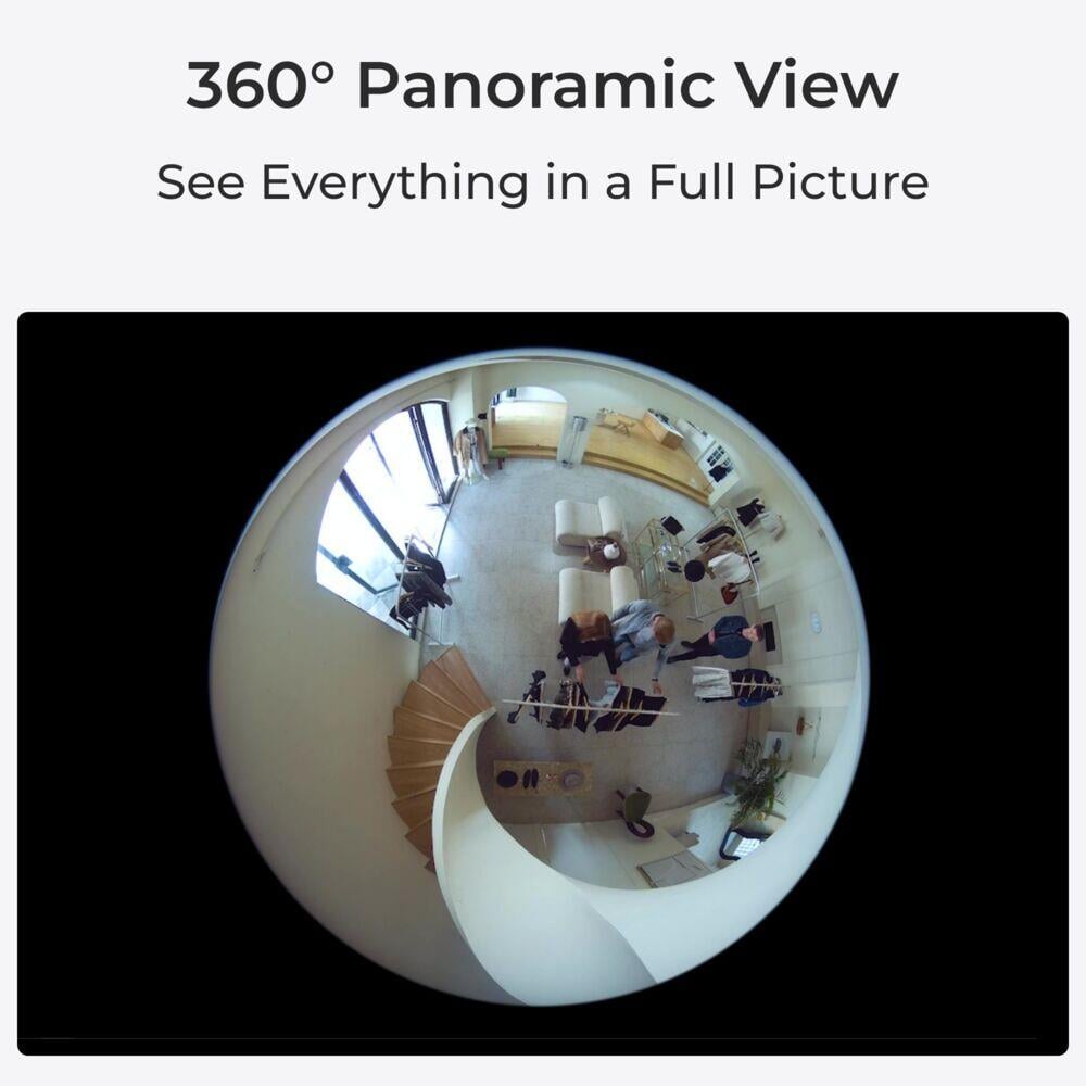 Reolink Fisheye W520 360° panorama overvåkingskamera