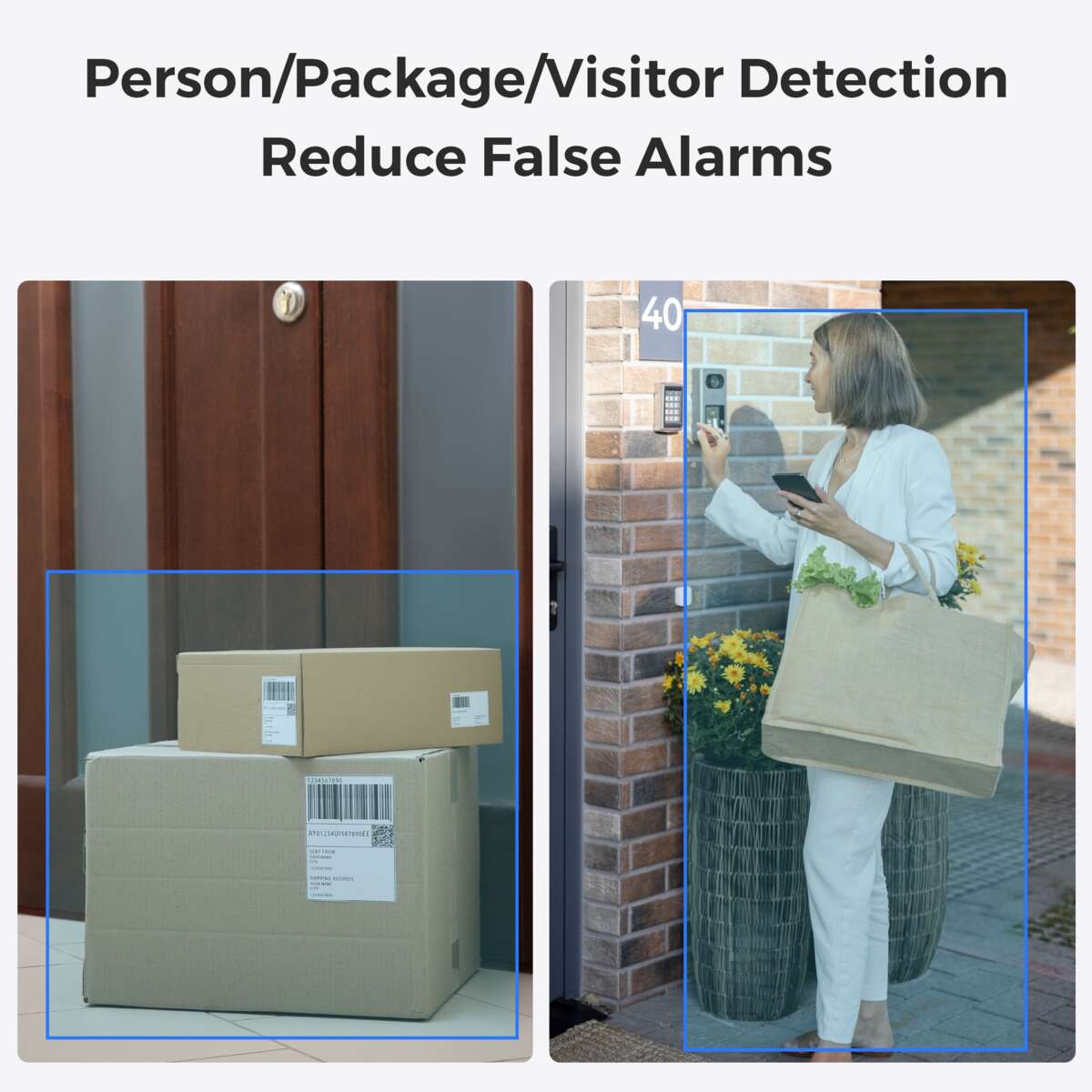 Reolink Smart 2K+ Video Doorbell WiFi-ringeklokke med 5 MP kamera