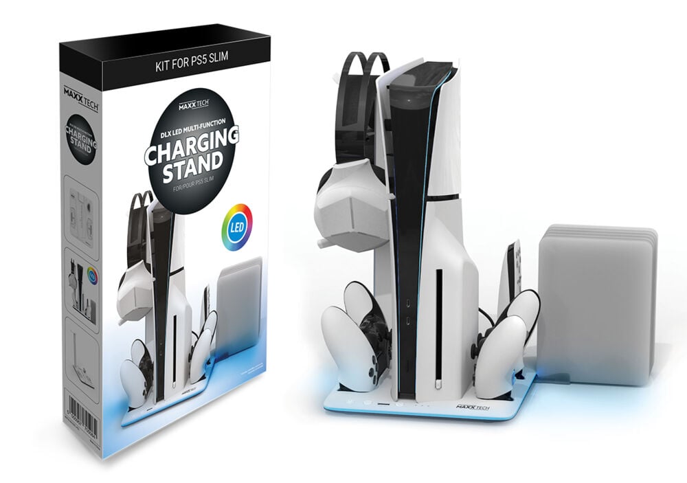 MAXX TECH 382003 PlayStation 5 Slim ladestand