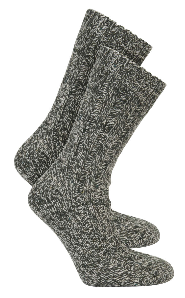 Norgesraggen 4-pk ullsokker unisex