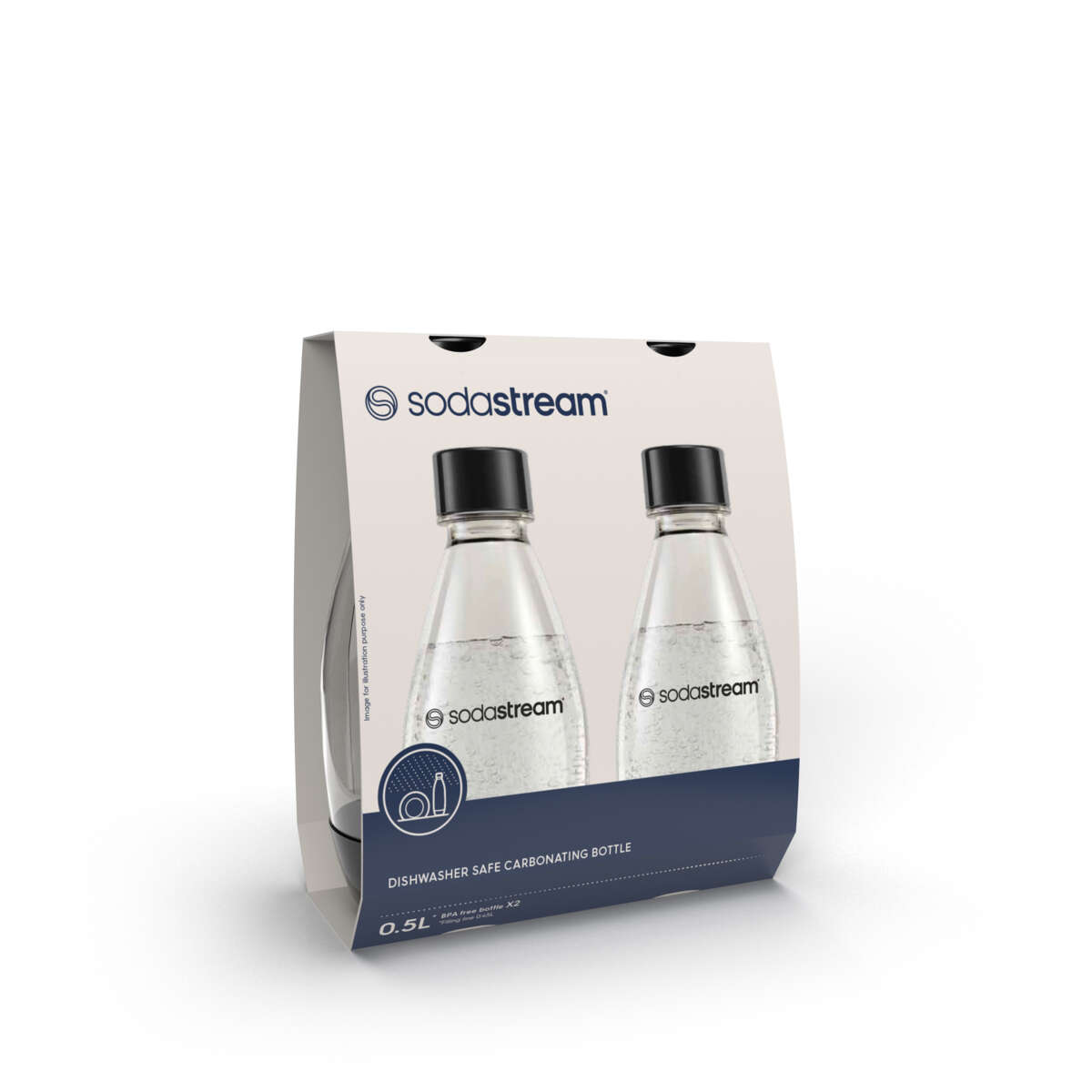 SodaStream Fuse DWS flaske 2 x 0,5 l