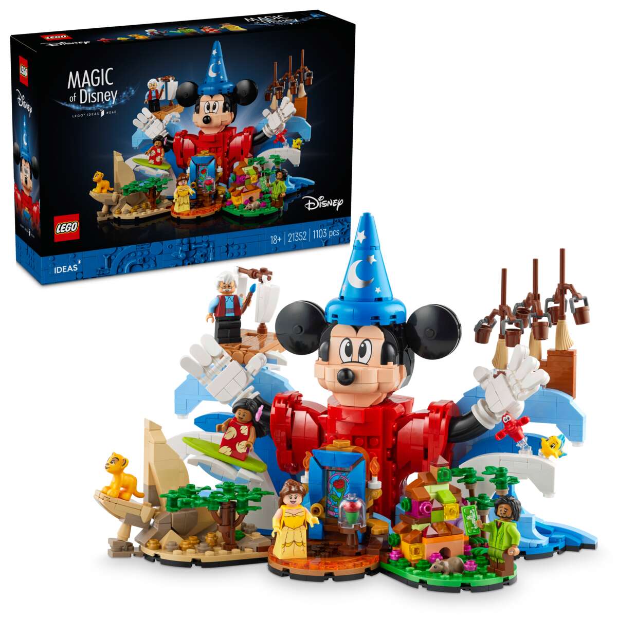 LEGO® Ideas Disney-magi 21352