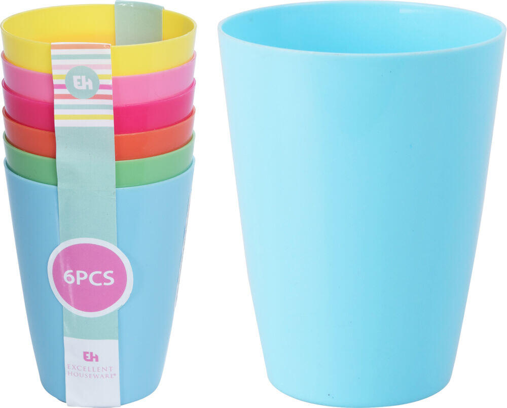 Kopper i plast 6pk