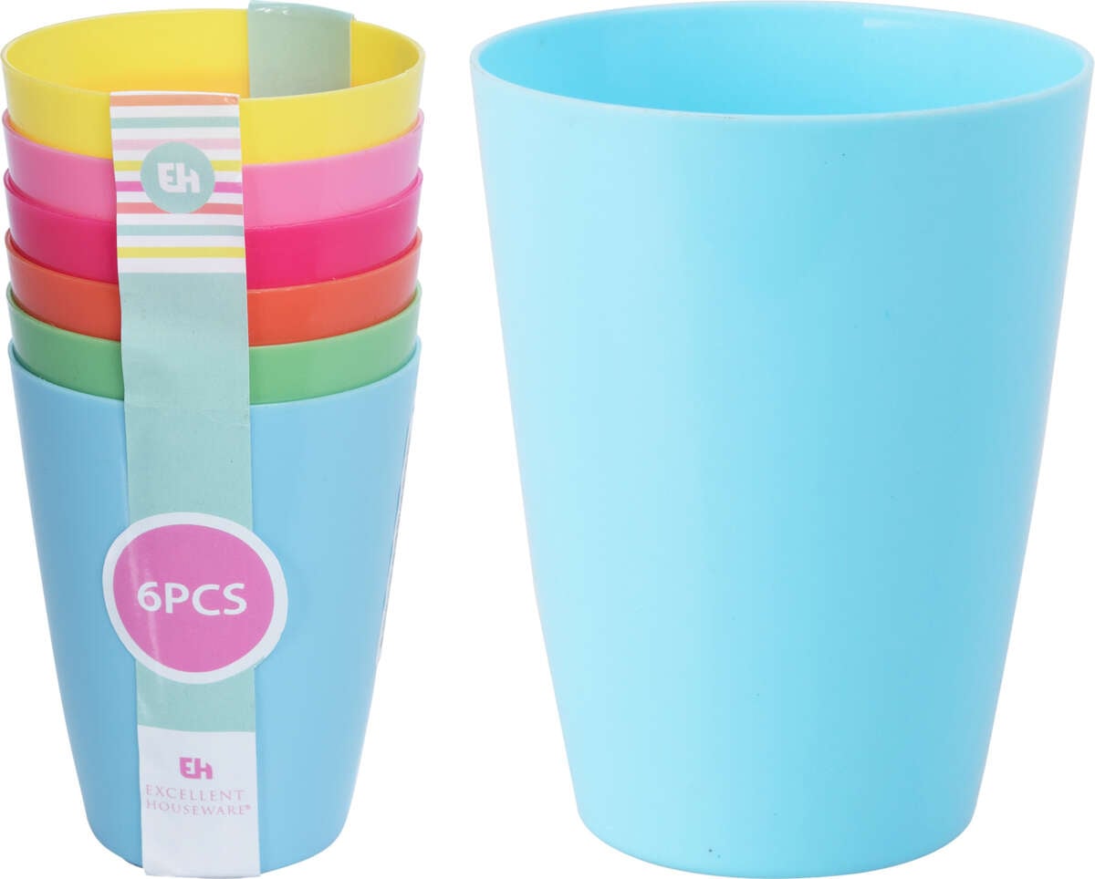 Kopper i plast 6pk