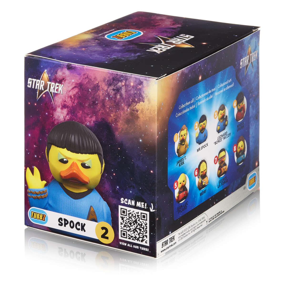 numskull® Star Trek: Spock TUBBZ™ samlefigur
