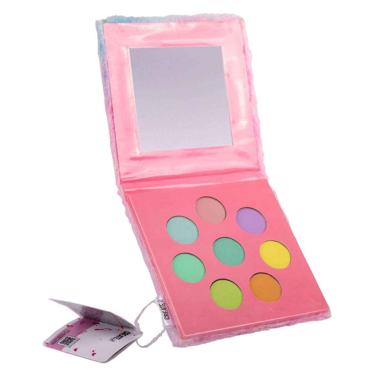 CREATE IT! Øyeskyggesett i plysj-etui