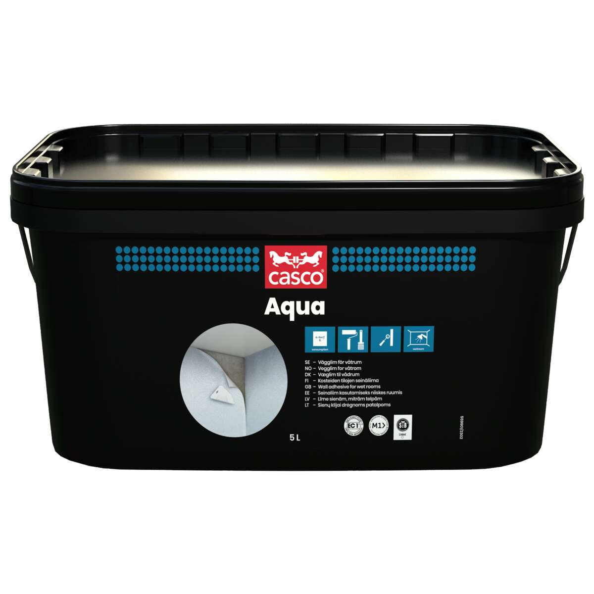 Casco Aqua våtrom tapet vegglim