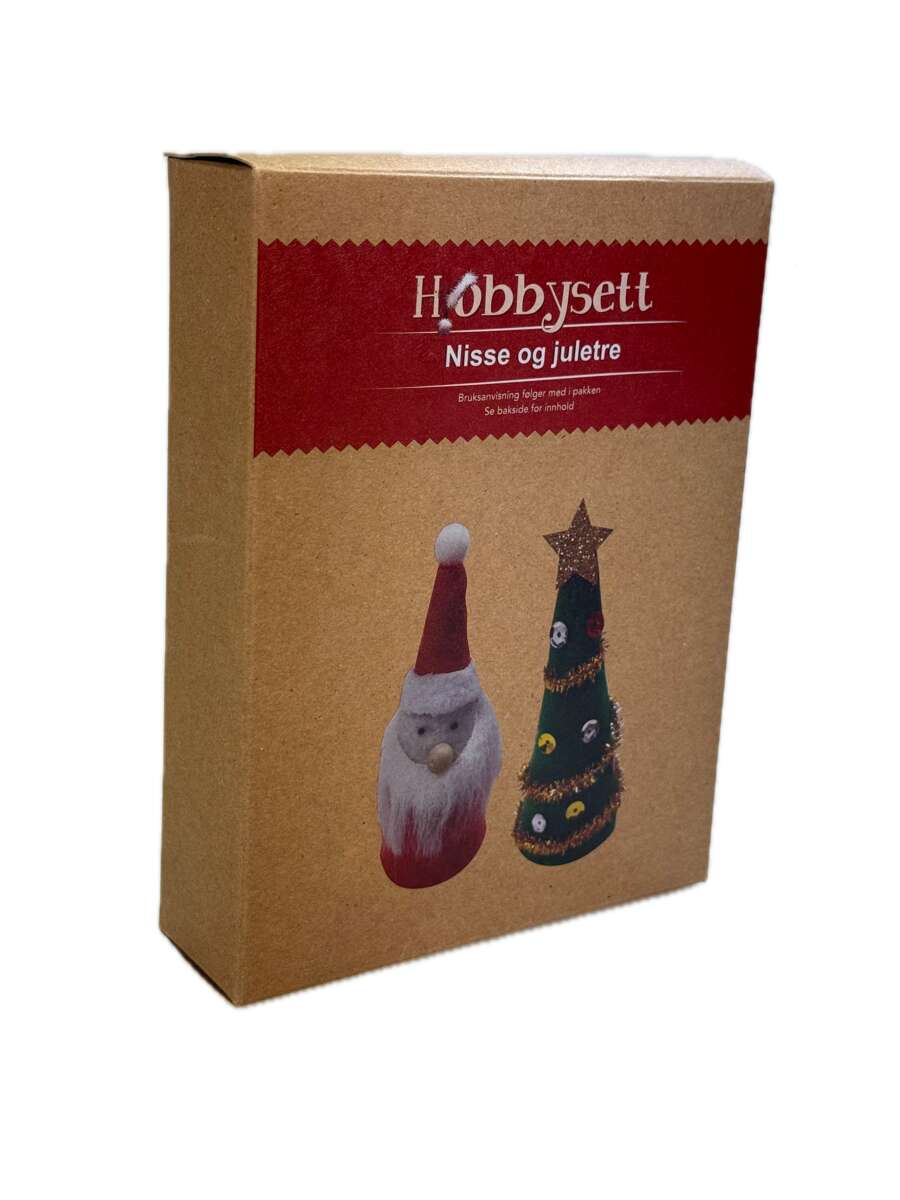 Hobbysett Nisse og juletre