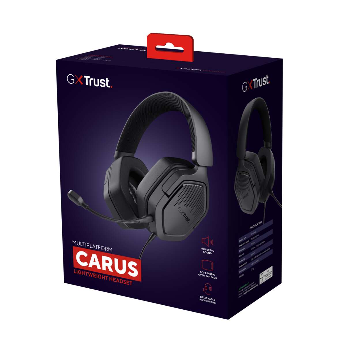 Trust GXT492 CARUS gamingheadset