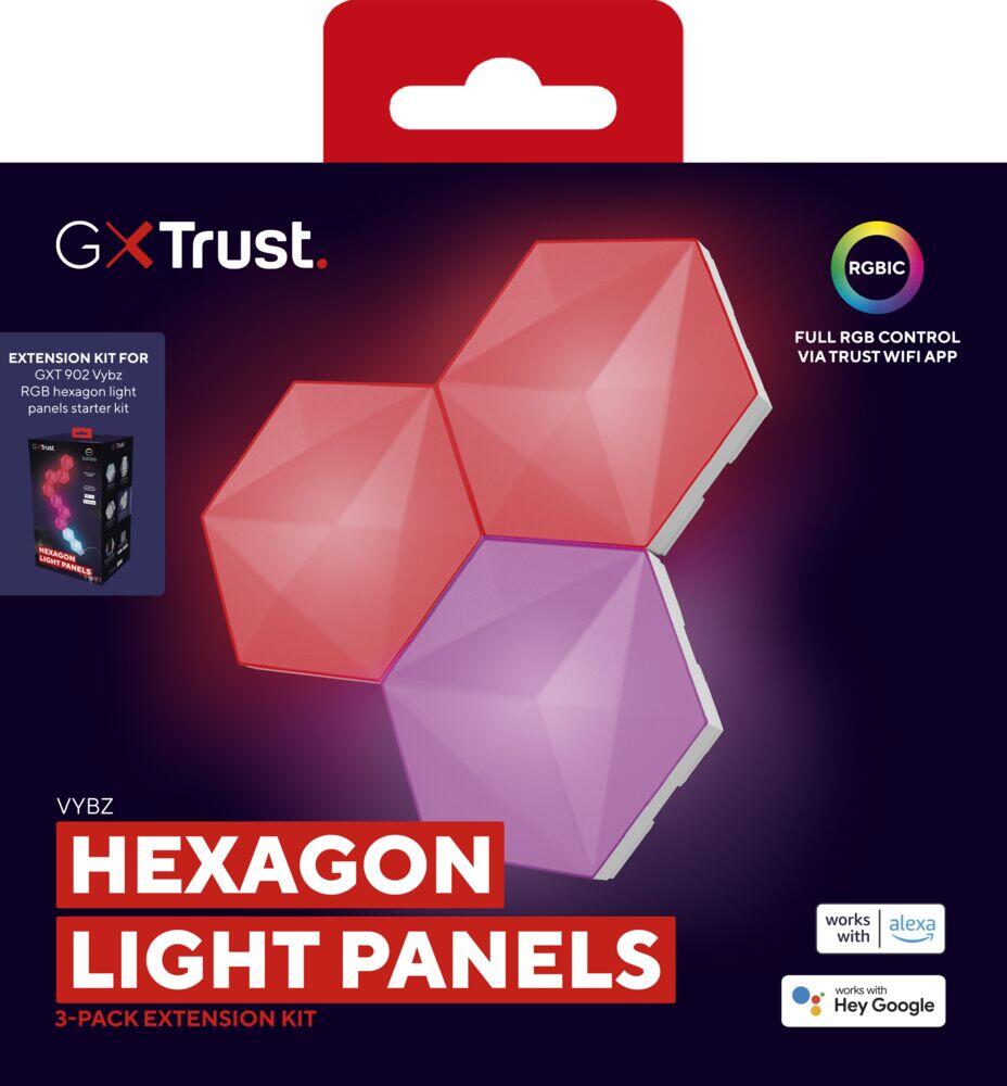 Trust GXT903 VYBZ LED HEXAGON panel