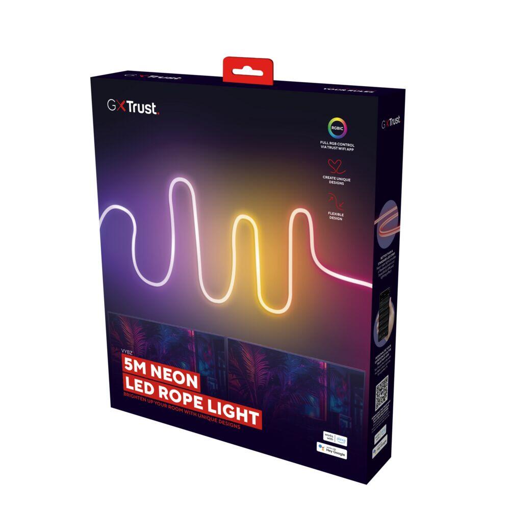 Trust GXT 904 VYBZ RGBIC LED Neon lys