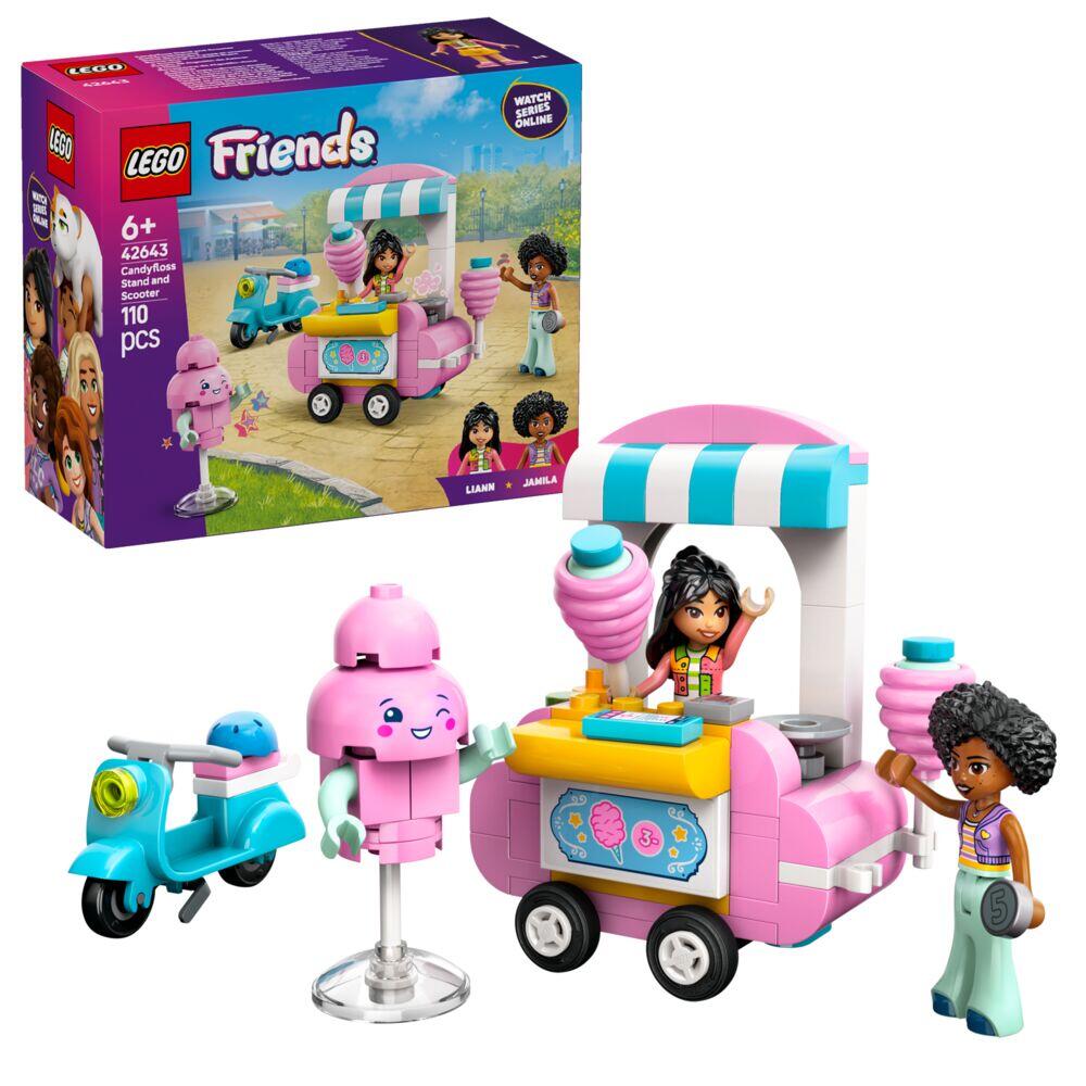LEGO® Friends Sukkerspinnkiosk og scooter 42643