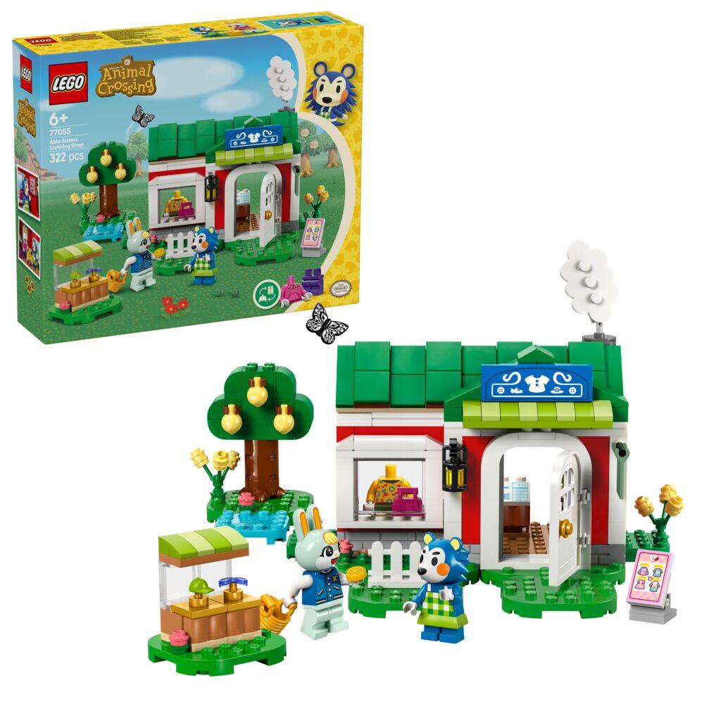 LEGO® Animal Crossing™ Klesbutikken til Able Sisters 77055