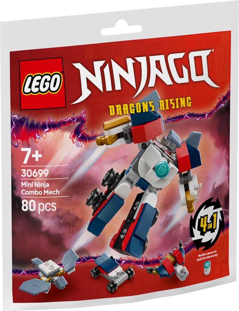 LEGO® NINJAGO® Ninja-kombirobot i miniatyr 30699