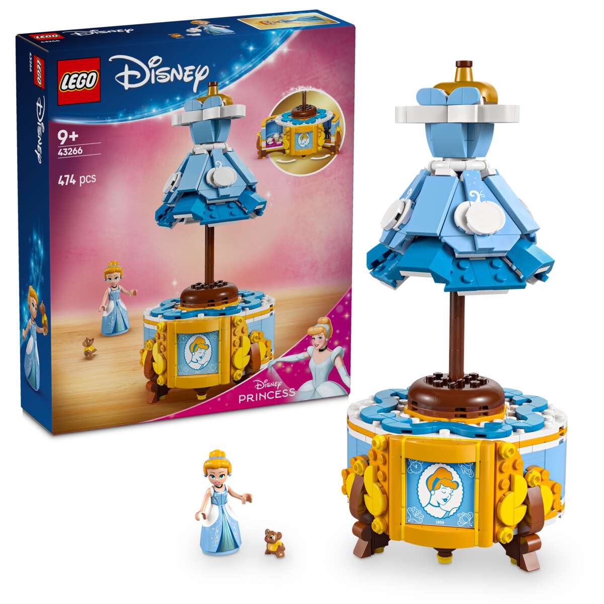 LEGO® ǀ Disney Princess Askepotts kjole 43266