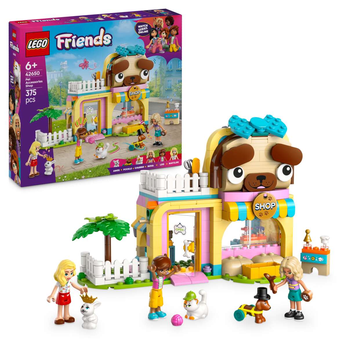 LEGO® Friends Dyrebutikk 42650
