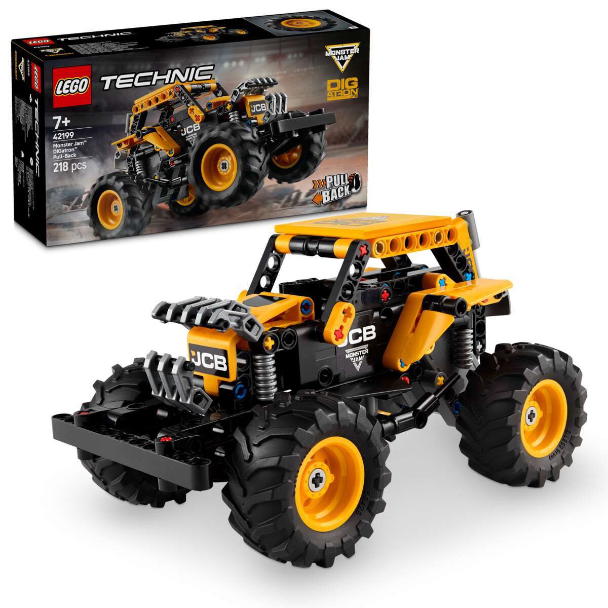 LEGO® Technic Monster Jam™ DIGatron™ med pullback-funksjon 42199