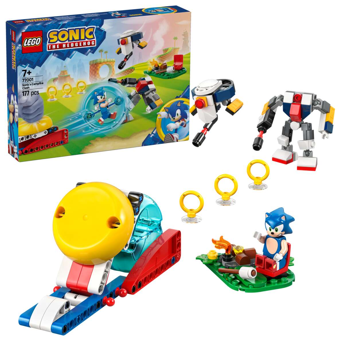 LEGO® Sonic the Hedgehog™: Sonics leirbåloppgjør 77001