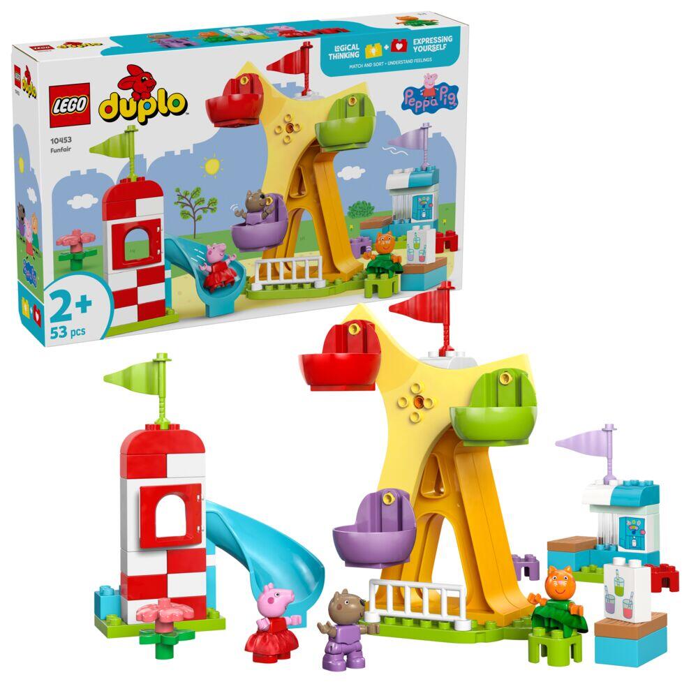 LEGO® DUPLO® Peppa Gris på tivoli 10453