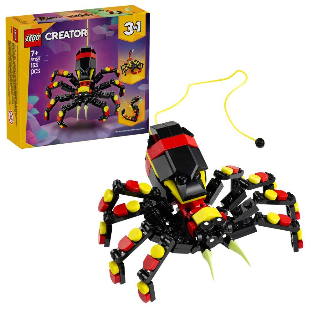 LEGO® Creator Ville dyr: Overraskende edderkopp 31159