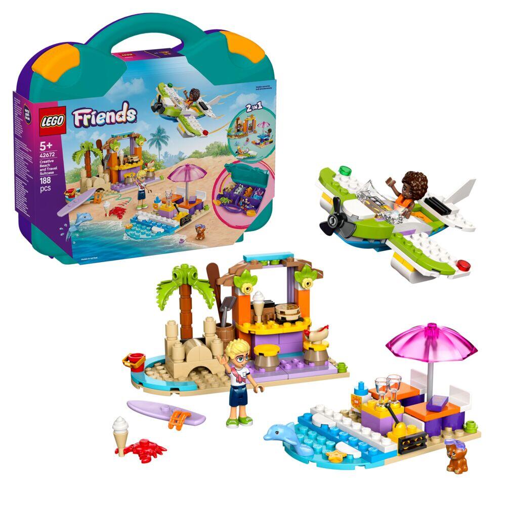 LEGO® Friends Kreativ reise- og strandkoffert 42672