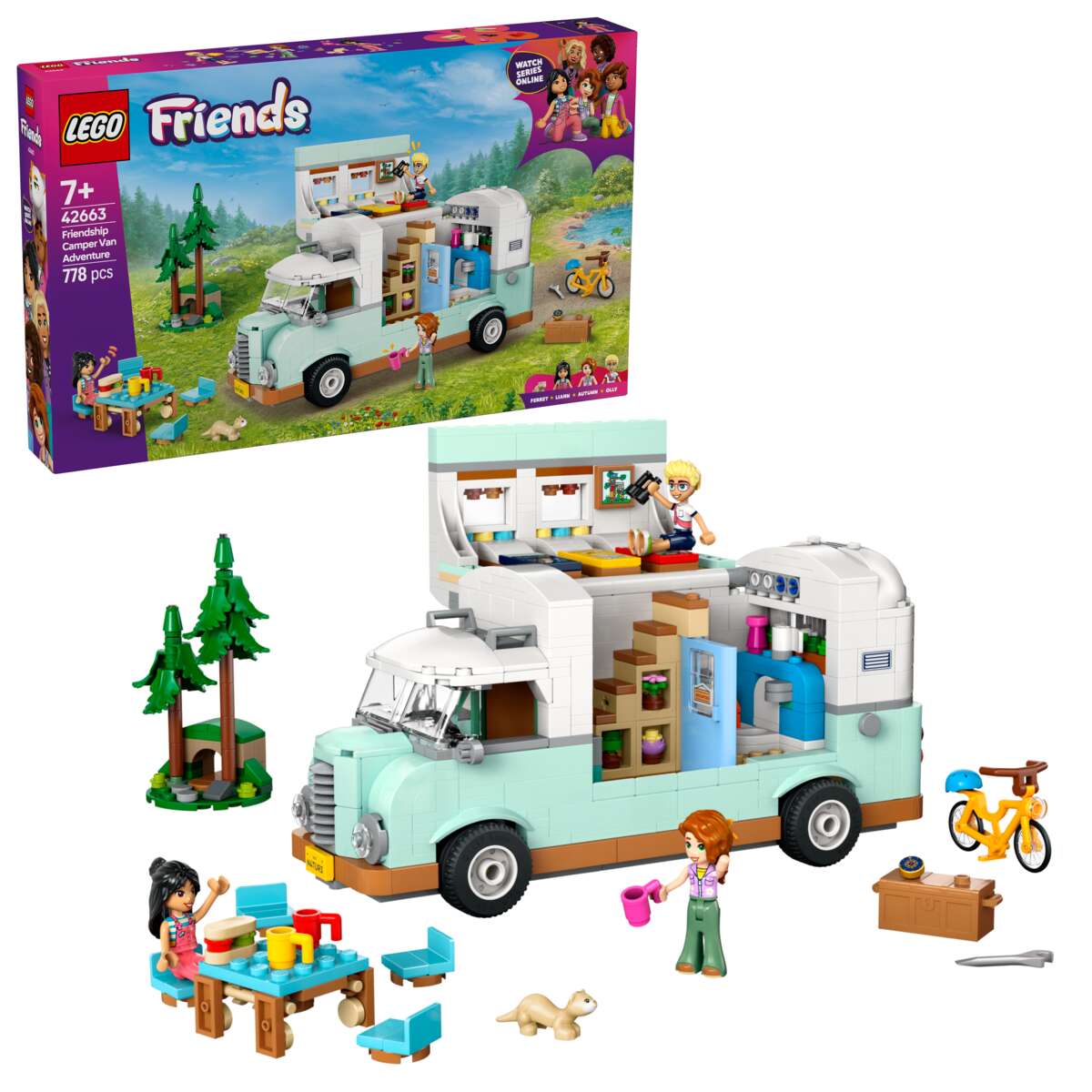 LEGO® Friends Bobiltur med venner 42663