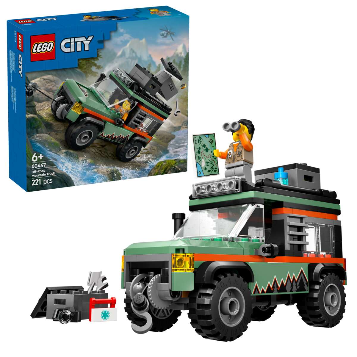 LEGO® City Firehjulsdrevet terrengbil 60447
