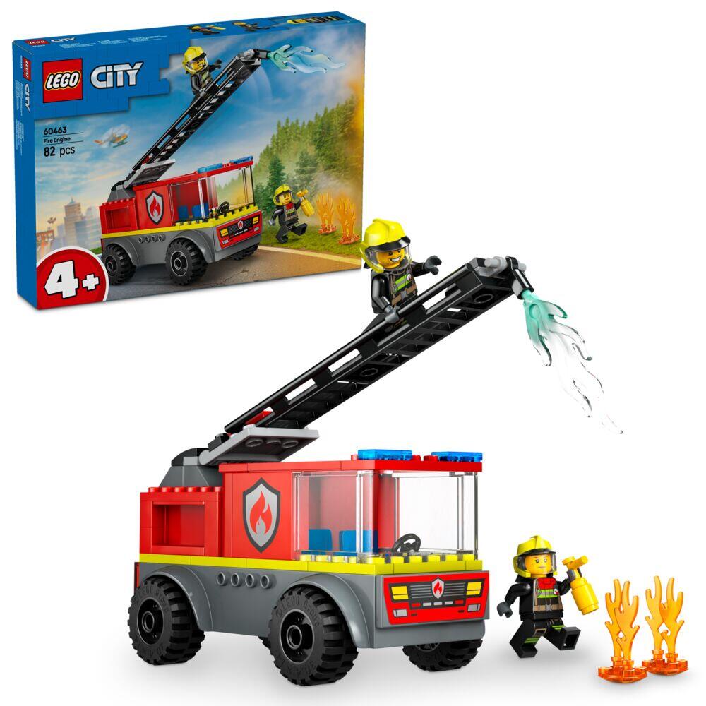 LEGO® City Brannbil med stige 60463