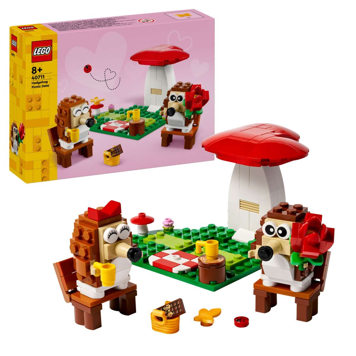 LEGO® Pinnsvin på piknik-date 40711