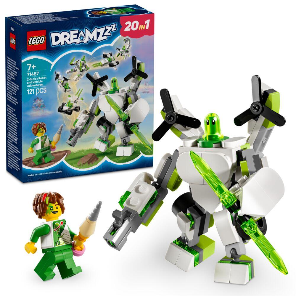 LEGO® DREAMZzz™ Eventyr med Z-Blobs robot og fartøy 71487