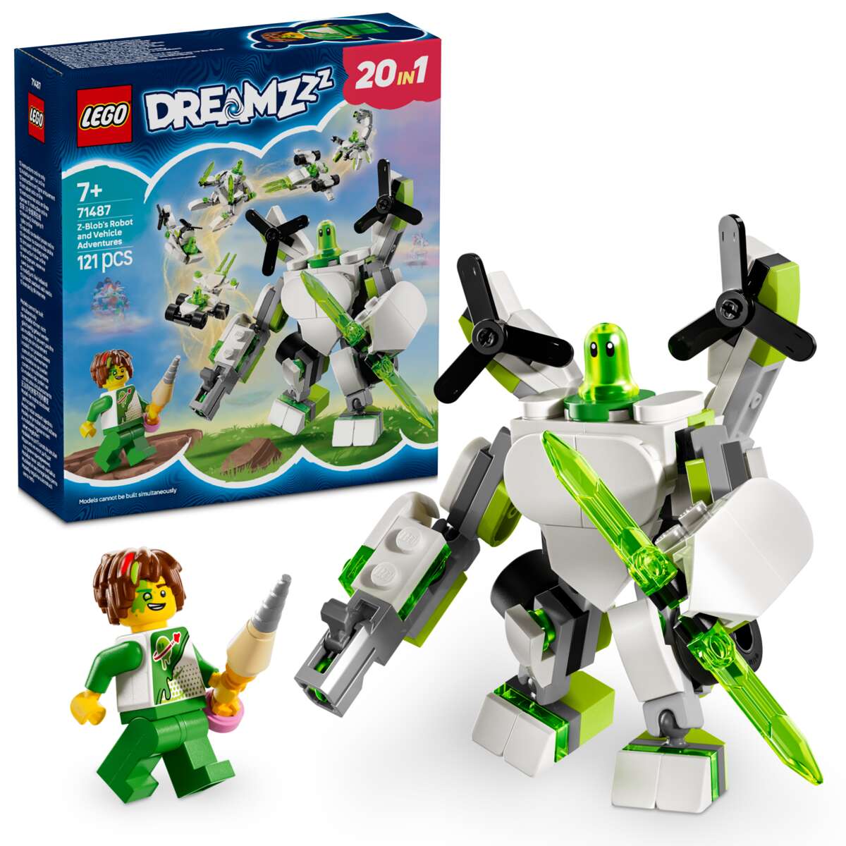 LEGO® DREAMZzz™ Eventyr med Z-Blobs robot og fartøy 71487