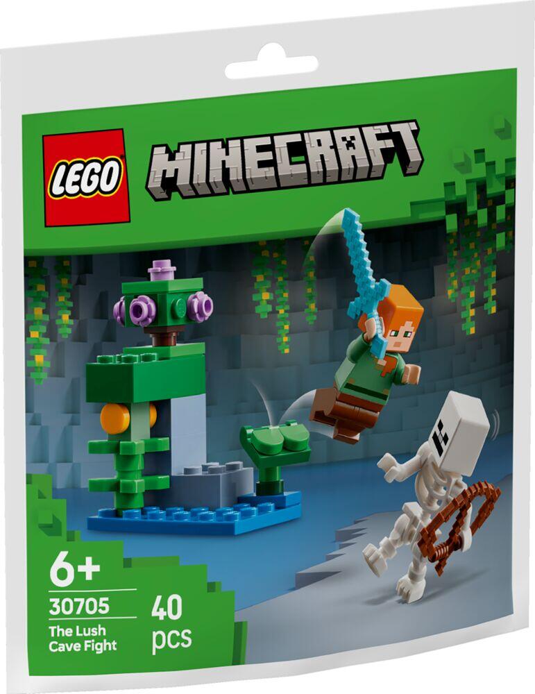 LEGO® Minecraft™ Kamp i den frodige hulen 30705