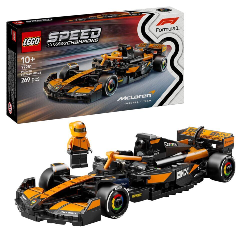 LEGO® Speed Champions McLaren F1® Team MCL38-racerbil 77251