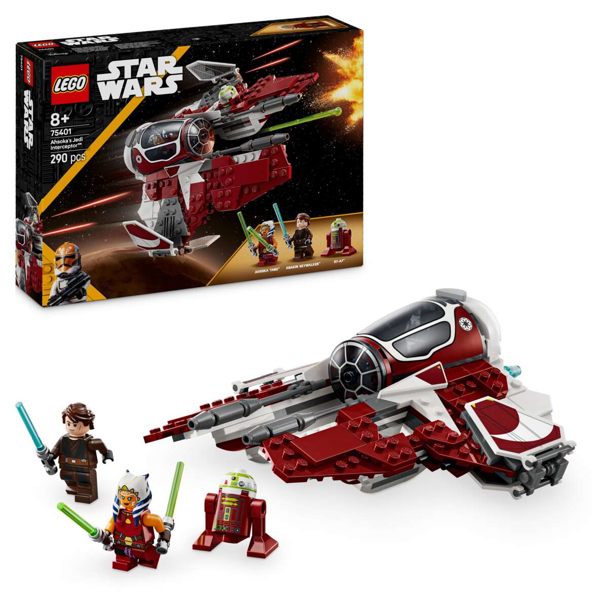 LEGO® Star Wars™ Ahsokas Jedi Interceptor™ 75401