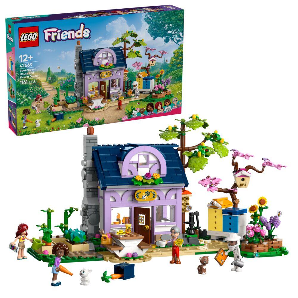 LEGO® Friends Birøkternes hus og blomsterhage 42669