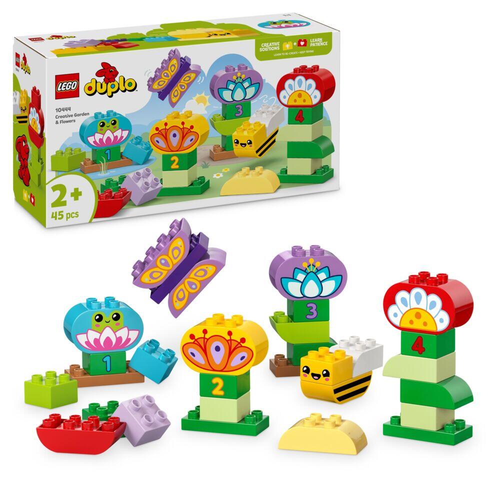 LEGO® DUPLO® Town Kreativ lek med hage og blomster 10444