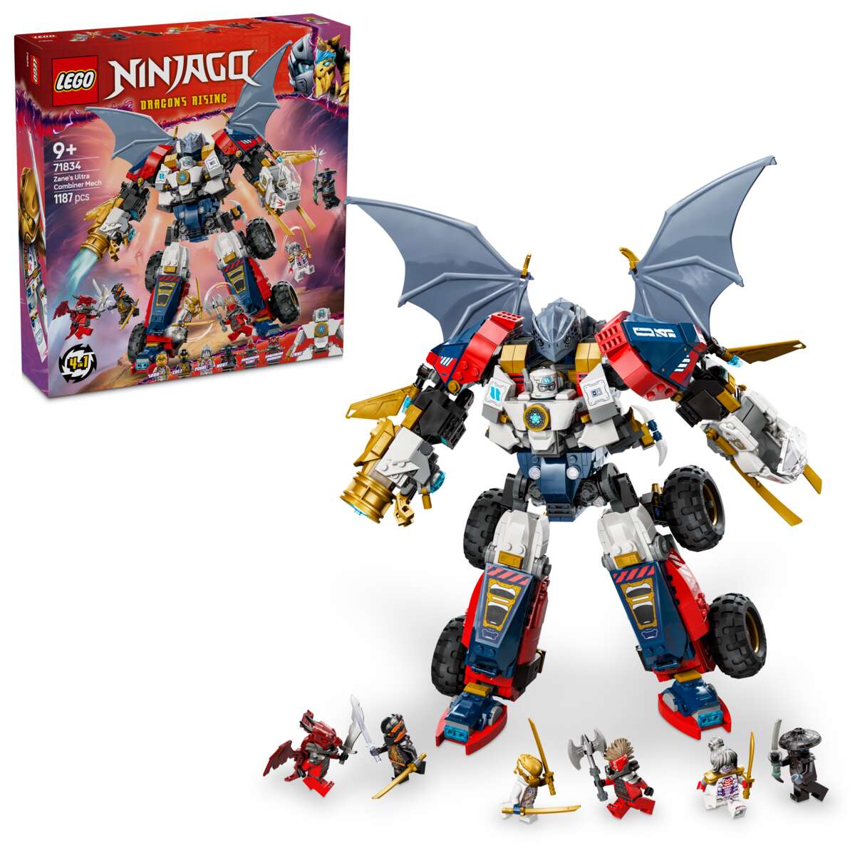 LEGO® NINJAGO® Zanes ultra-kombinasjonsrobot 71834
