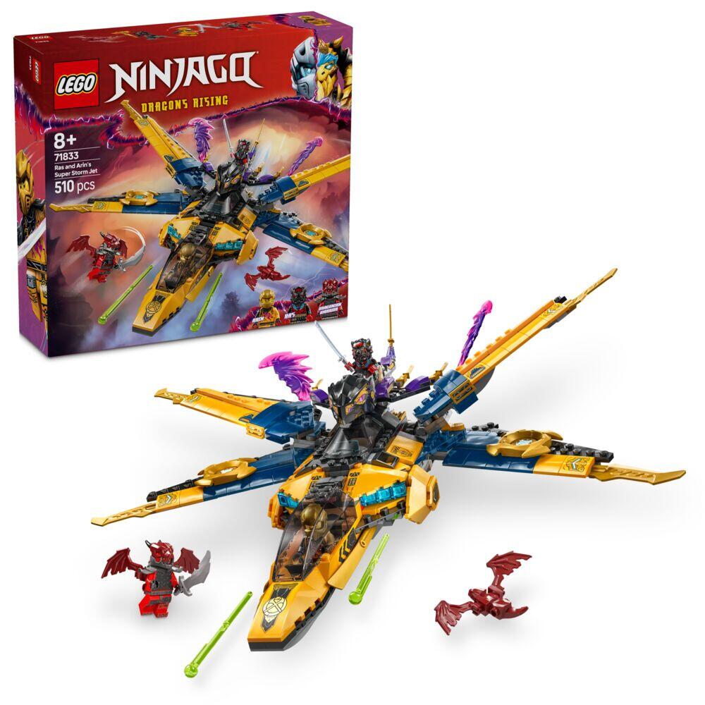 LEGO® NINJAGO® Ras og Arins superraske stormjager 71833