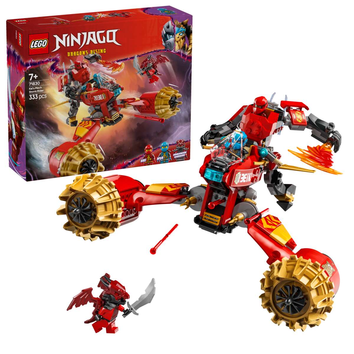 LEGO® NINJAGO® Kais stormrytter-robot 71830