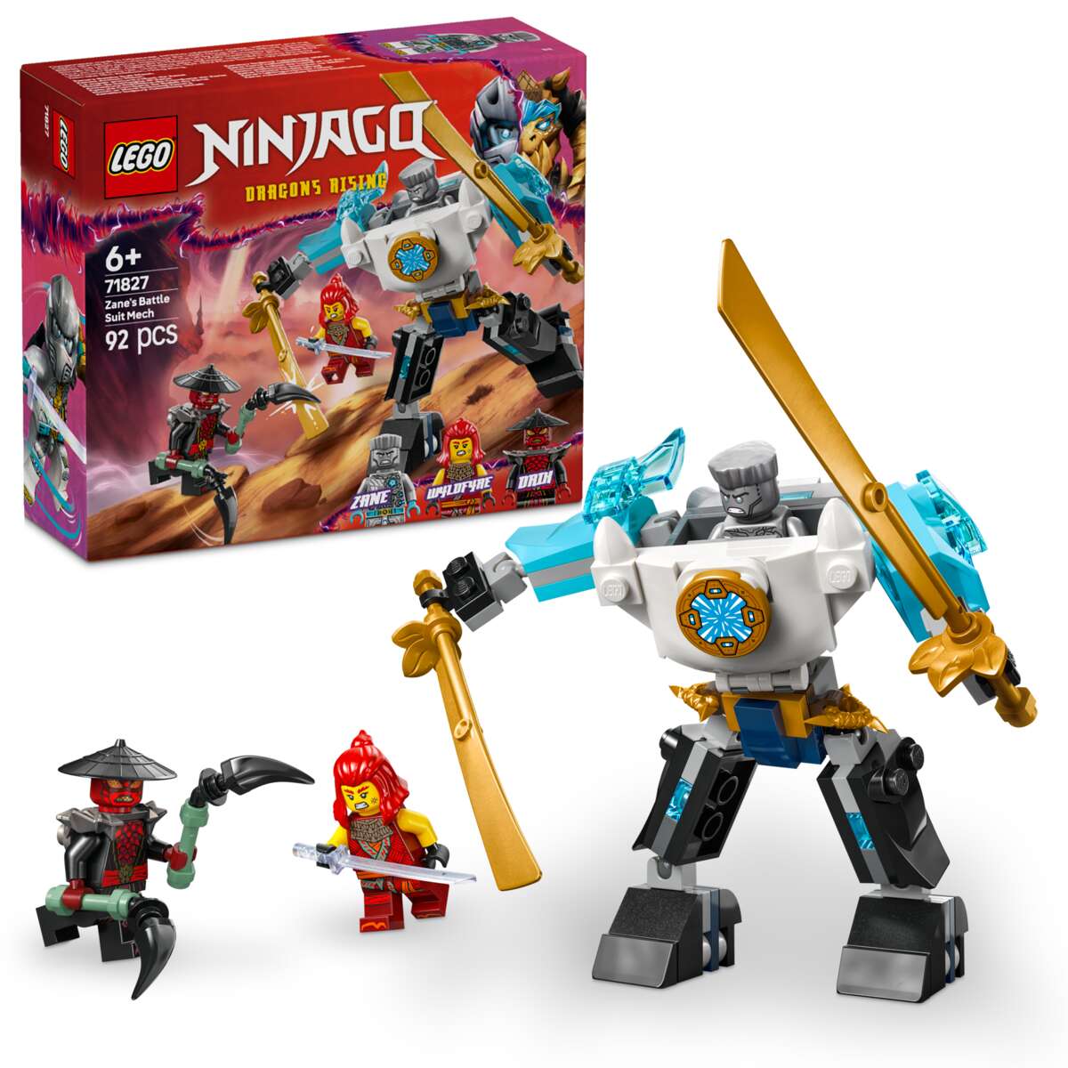 LEGO® NINJAGO® Zanes kampdrakt-robot 71827
