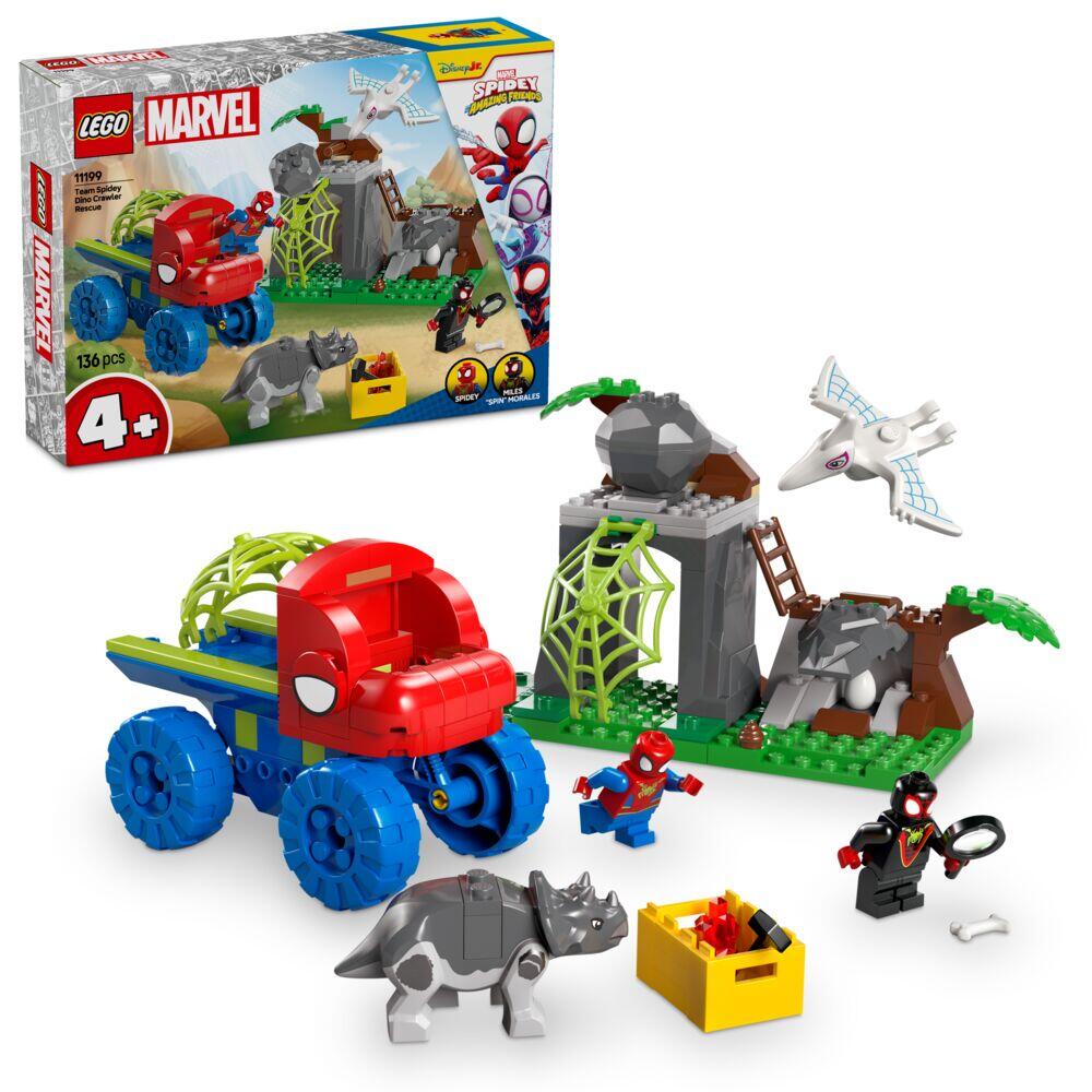 LEGO® Marvel Spidey og hans fantastiske venner Team Spidey: Dino-truck til unnsetning 11199