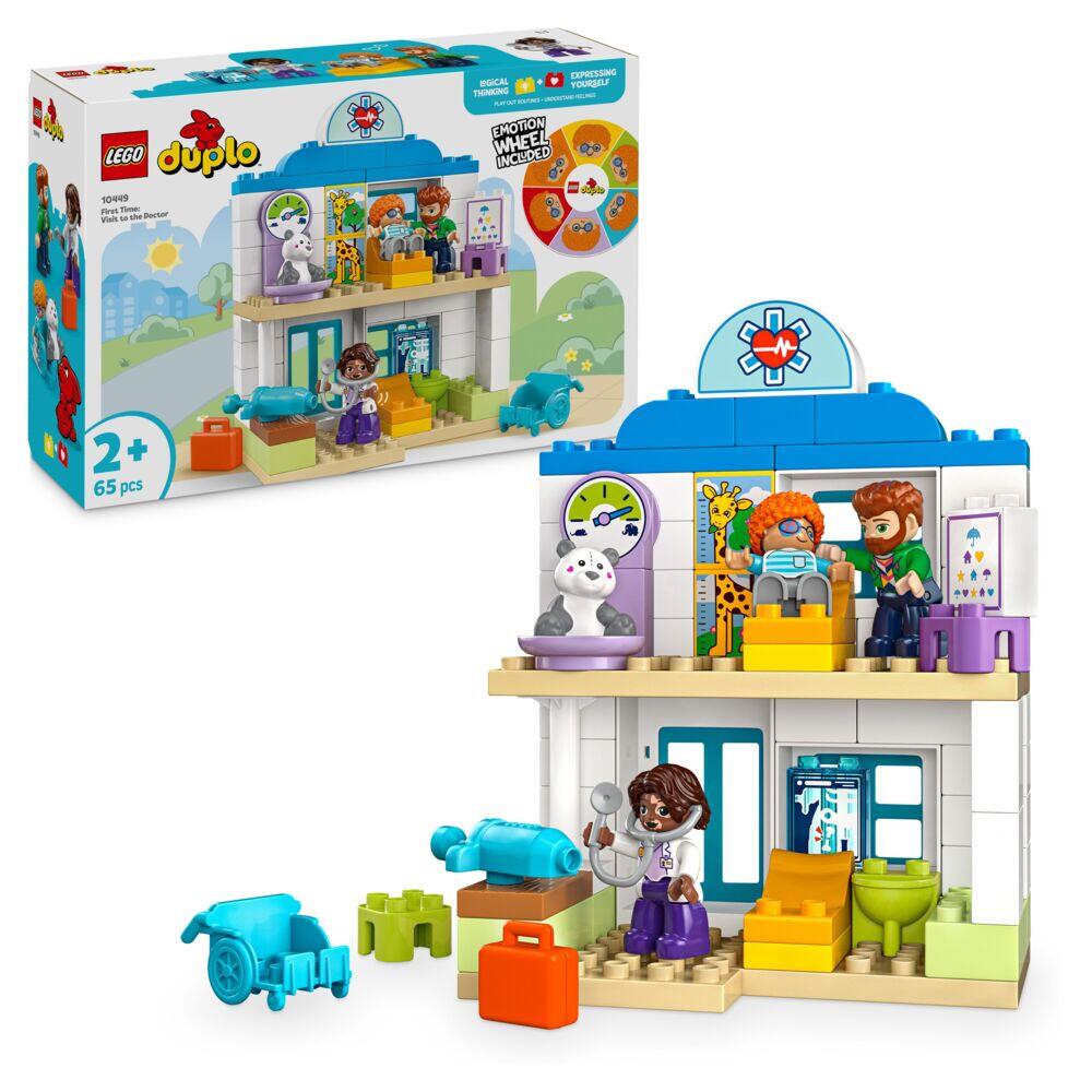 LEGO® DUPLO® Town For første gang: Besøk hos legen 10449