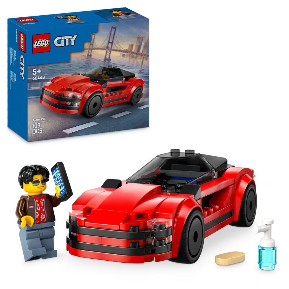 LEGO® City Rød sportsbil 60448