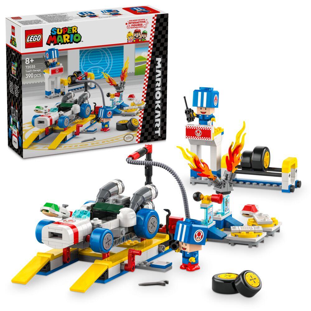 LEGO® Super Mario™: Mario Kart™ – Toads verksted 72035