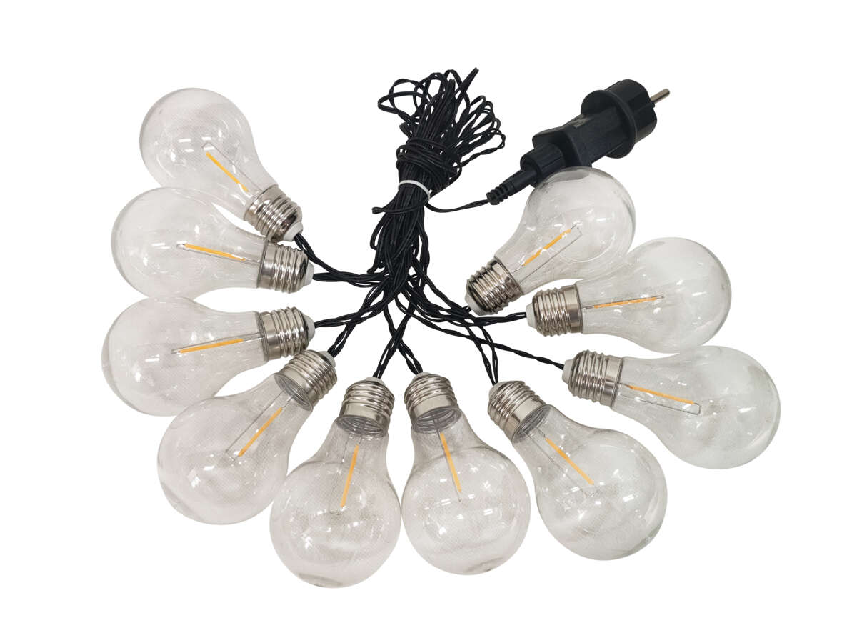 Lyslenke 360cm 10stk led-lys