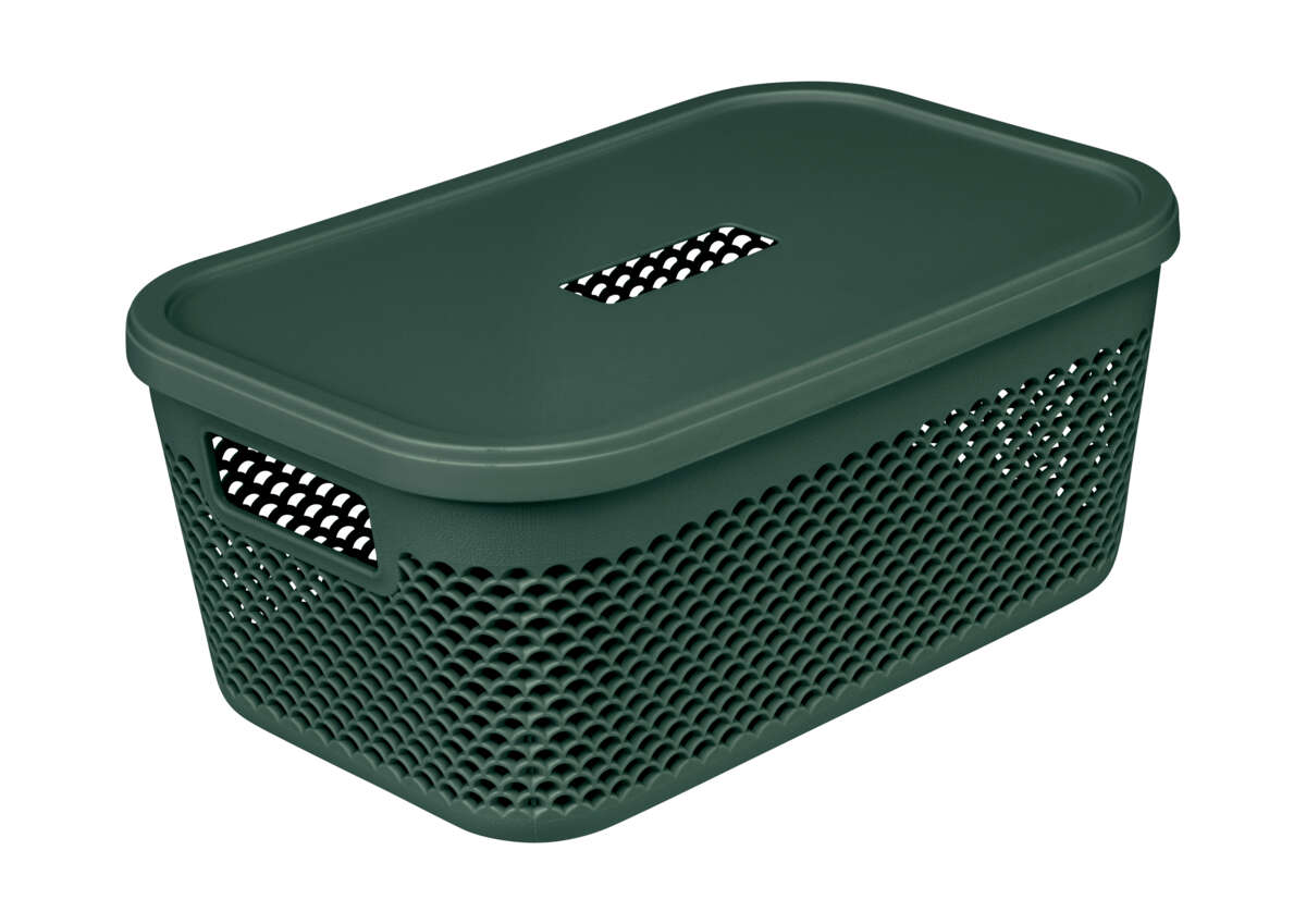 Wave oppbevaringsboks med lokk