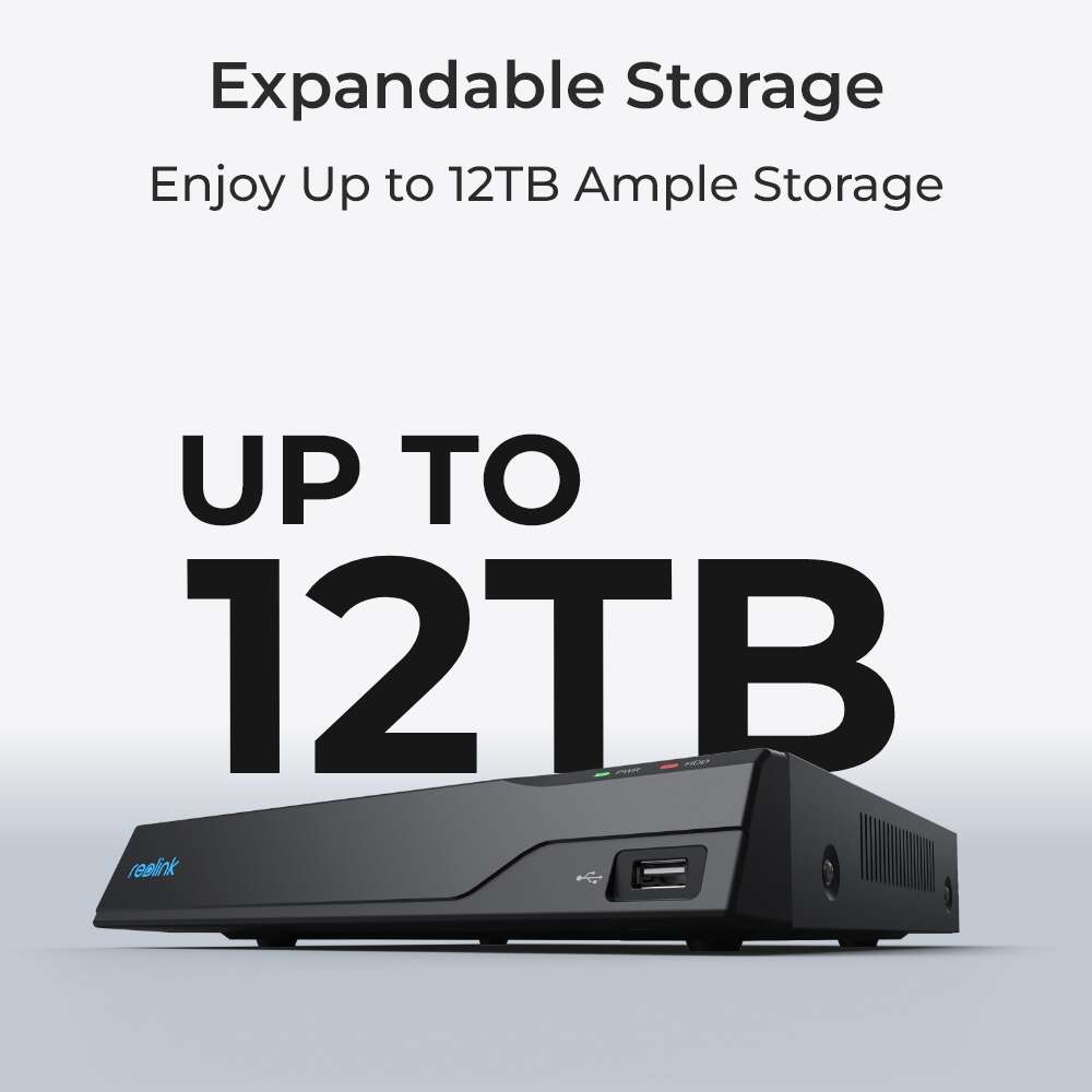 Reolink NVS8-8MB4 overvåkingskamera