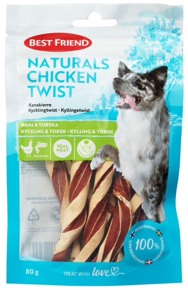 Best Friend Snacks Kyllingtwist 80g